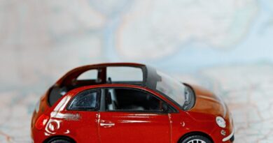 red volkswagen beetle scale model
