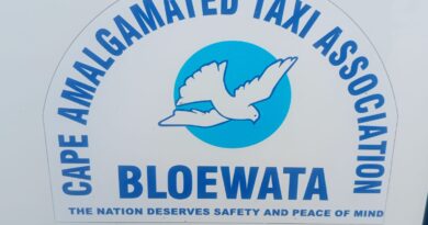 Umbutho weetaxi u’Bloewata’ ufaka isandla senkxaso ekuhlaleni. 