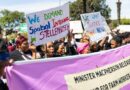 Farm workers march in Cape Town for public land to be released for housing 